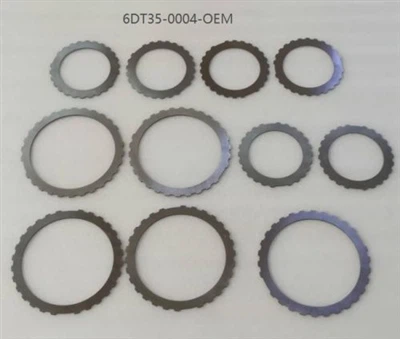 Mặt hàng mới Tấm ma sát và tấm thép Oe cho BYD 6DT35, JF011E và JF015E