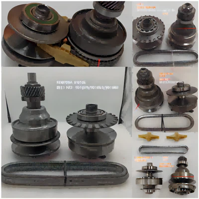 BỘ Ròng Rọc NISSAN CVT Nhận dạng